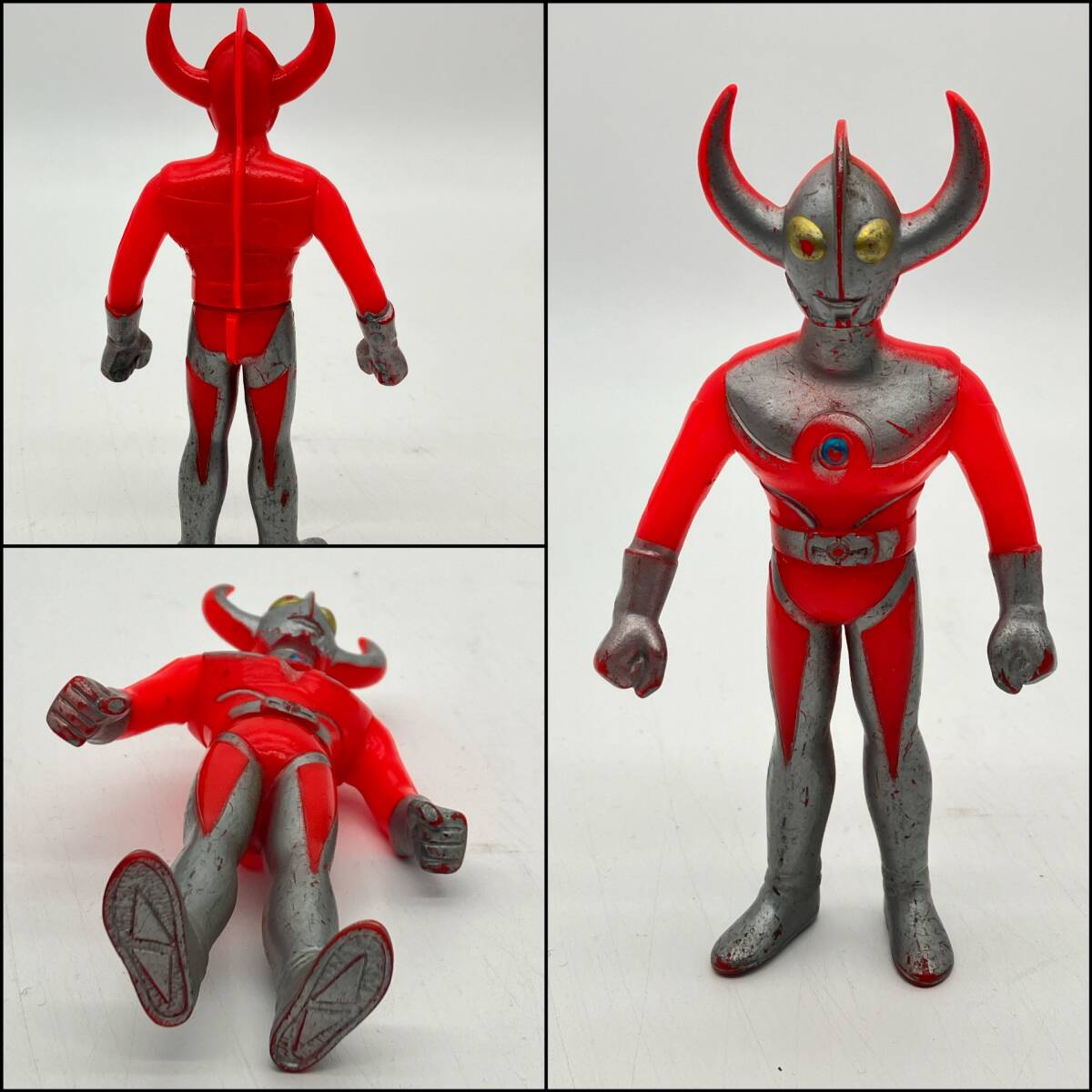 全ての ソフビ 昭和レトロ】ウルトラマン ポピー 高さ まとめ売り 7体 特撮
