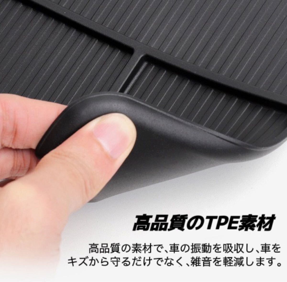 ZR-V HR-V 専用 中央下部トレイマット コンソールボックス 內(nèi)蔵型 滑り止め ノンスリップ ラバーマット フロアマット 小物入れ 汚れ防止