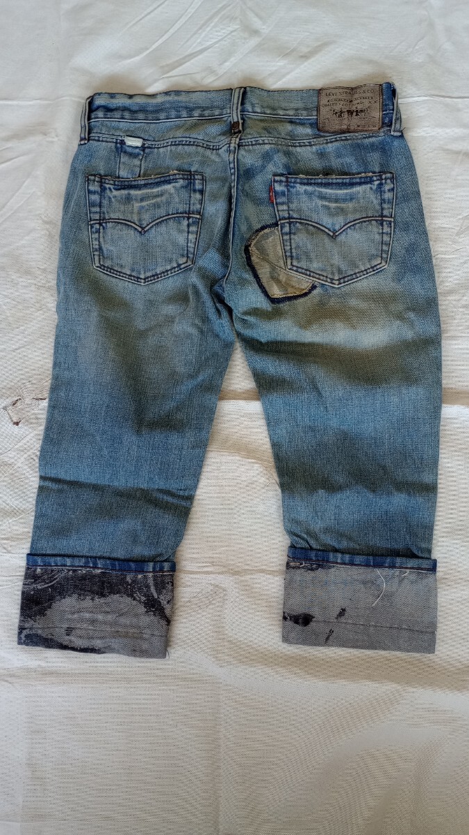 リーバイス ジーンズ ヴィンテージデニム Levi アンディウォーホール andy warhol 80cm 501 コラボ　