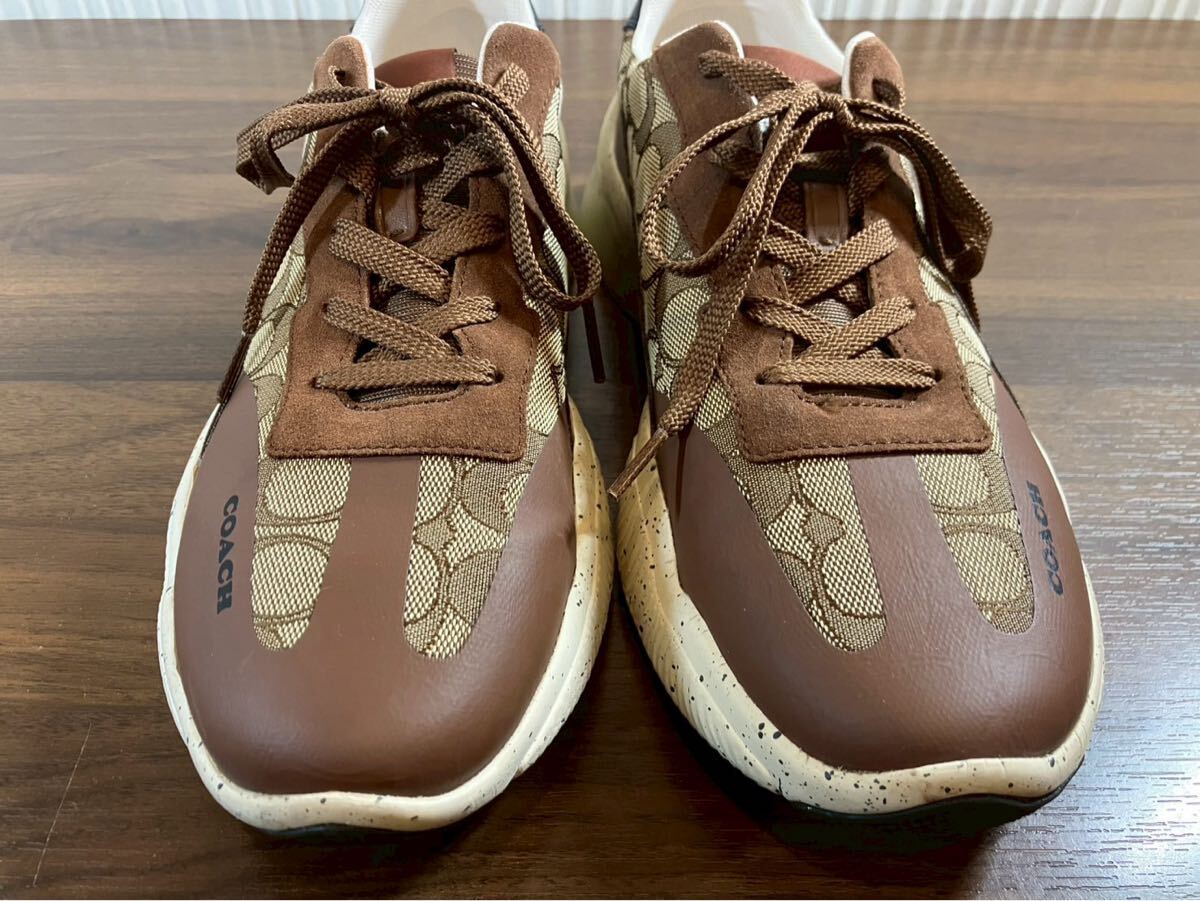 大小2008 COACH コーチ ローカット スニーカー 27㎝