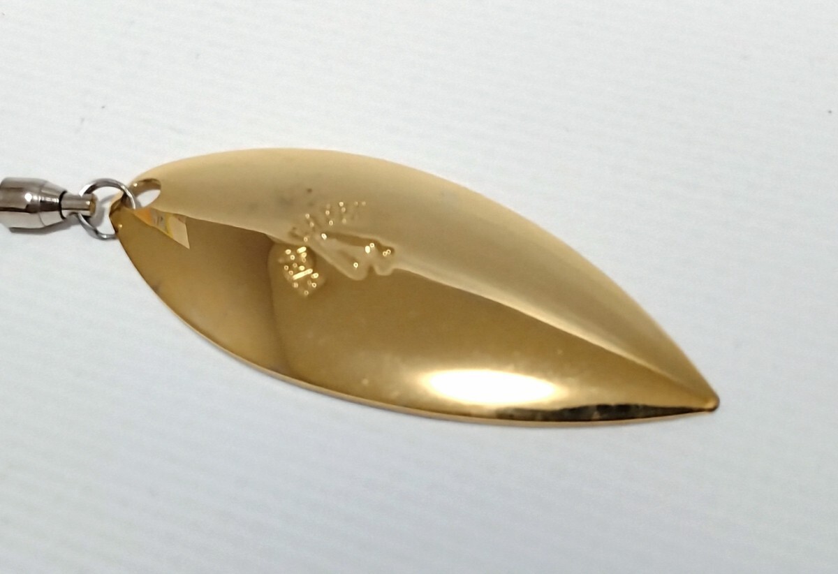 美品 エバーグリーン デルタフォース 総重量約24g / #4ゴールドシルバー ダブルウィロー