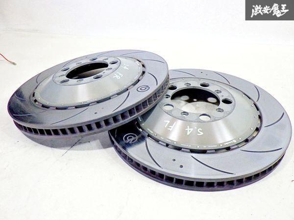 brembo ブレンボ制 ポルシェ 911 GT3 Cup カップ Type 992 380φ 2ピース フロント ブレーキローター 380ｍｍ ハウジング 左右セット 棚22F