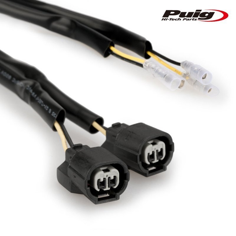 在庫(kù)あり Puig 3703N TURN LIGHTS CONNECTORS CONNECTORS KAWASAKI VERSYS 650 TOURER (22-) プーチ 純正ハーネス対応　カプラー