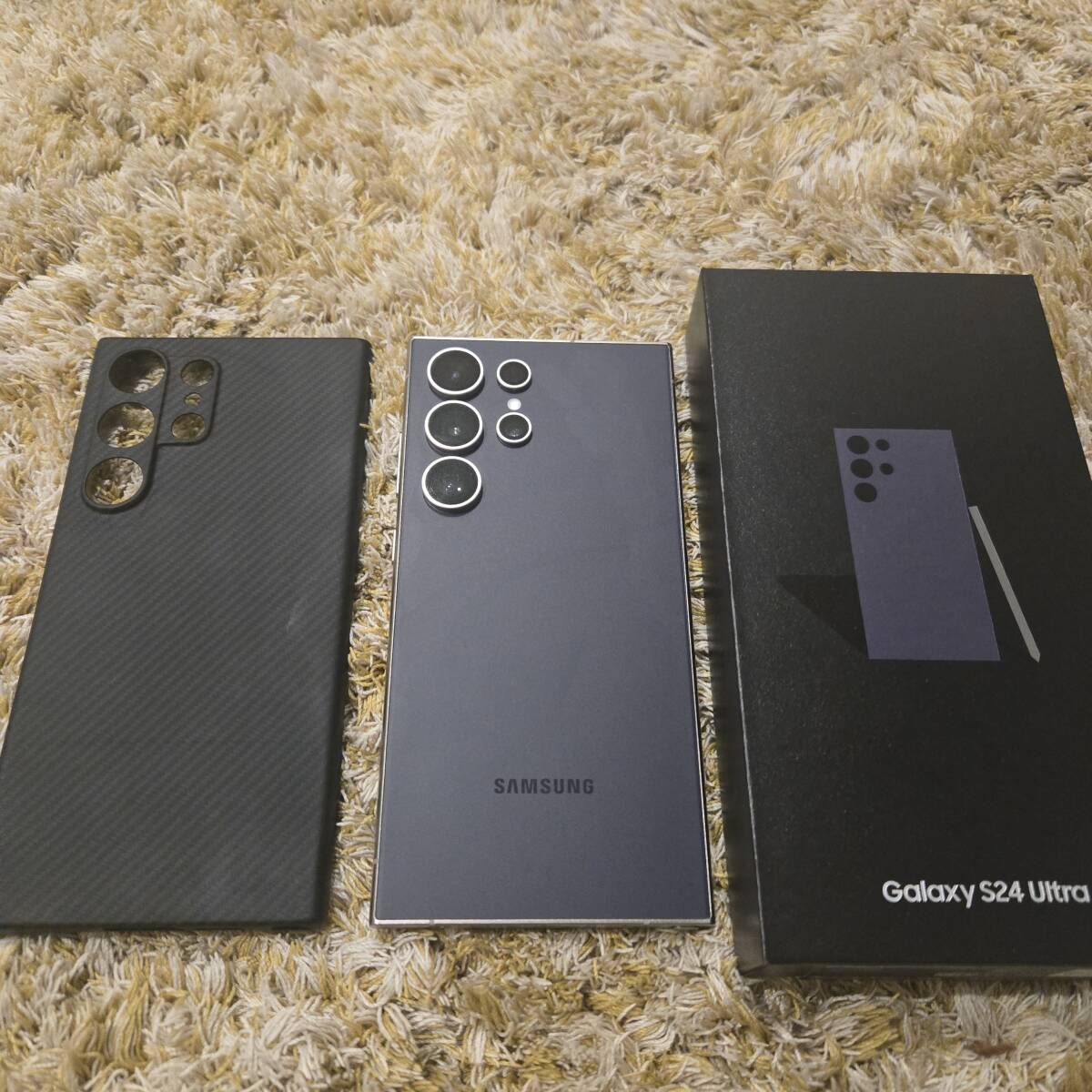 美品 SAMSUNG Galaxy S24 Ultra 12GB 512GB Titanium Violet 美品 SAMSUNG Galaxy S24 Ultra 12GB 512GB Titanium Violet