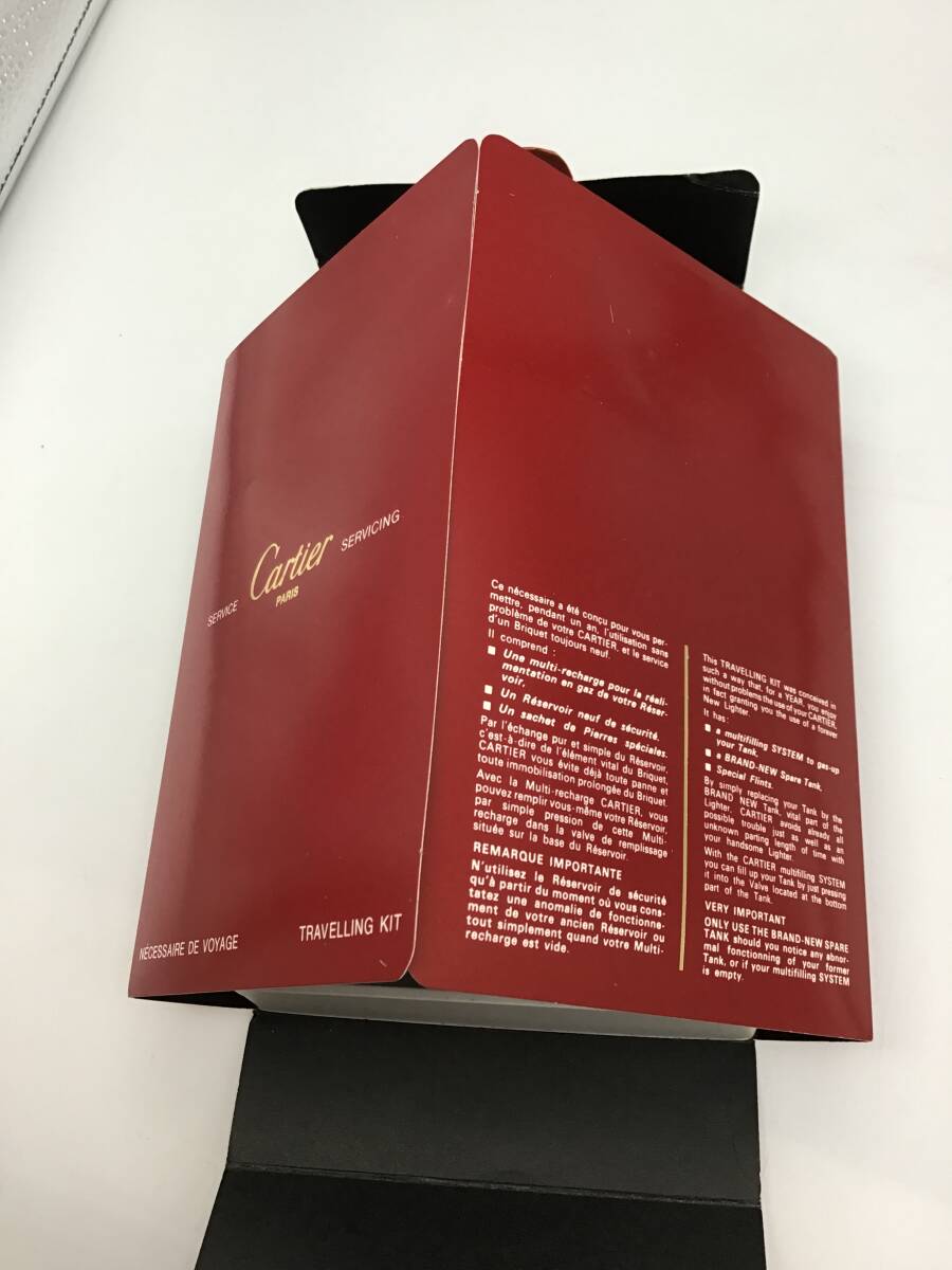4324#Cartier/ Cartier зажигалка тигр be кольцо комплект газовая зажигалка газ камень ga Stan k принадлежности комплект текущее состояние товар 