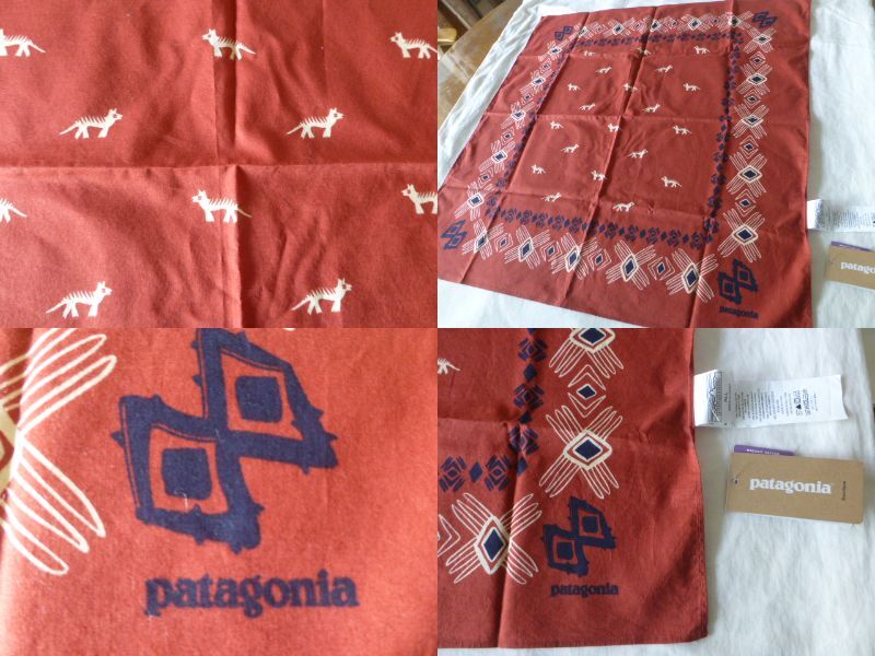 タグ付!! 未使用!! SP2019モデル patagonia バンダナ Bandana BANDANA ORGANIC COTTON patagonia パタゴニア PATAGONIA patagonia _画像5