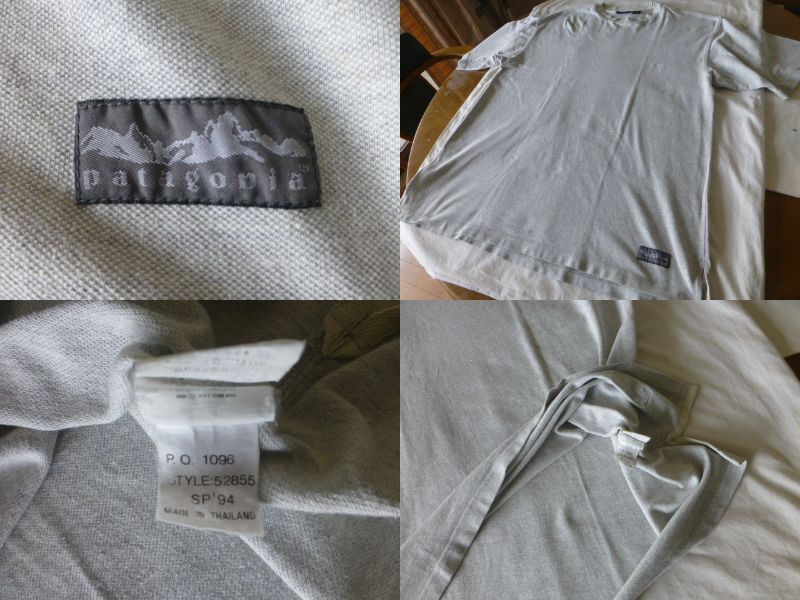 patagonia 雪無しタグ SS 1994年モデル HEATHER PIQUE SHIRT -L- Oatmeal ヒーザー ピケ シャツ 雪無 パタゴニア PATAGONIA patagonia_画像5