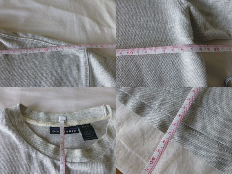 patagonia 雪無しタグ SS 1994年モデル HEATHER PIQUE SHIRT -L- Oatmeal ヒーザー ピケ シャツ 雪無 パタゴニア PATAGONIA patagonia_画像6