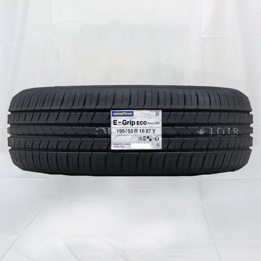 195/55R16 87V GOODYEAR グッドイヤー EFFICIENT GRIP ECO EG01 24年制 正規(guī)品 新品 サマータイヤ 1本価格 ■