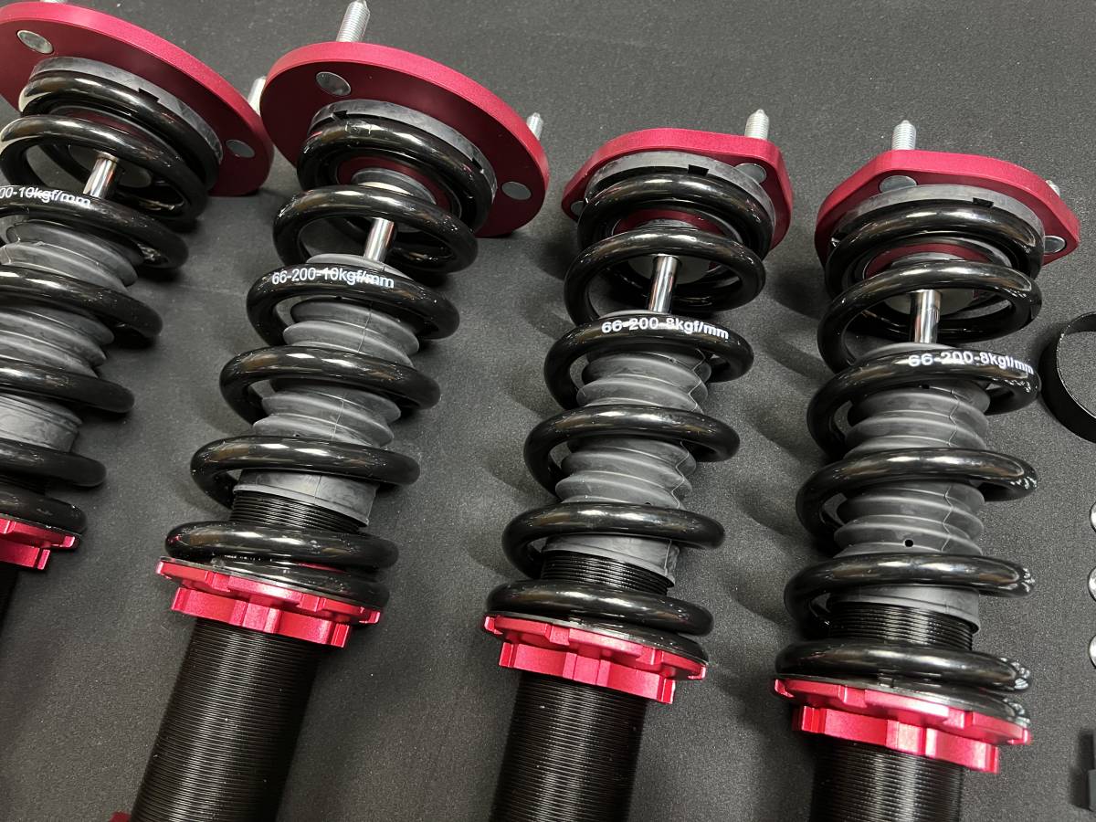 ☆新品☆送料無料！トヨタ 180系 クラウン アスリート / ロイヤルサルーン 減衰力36段 調整式 フルタップ車高調 GRS180 GRS182 GRS184_画像5