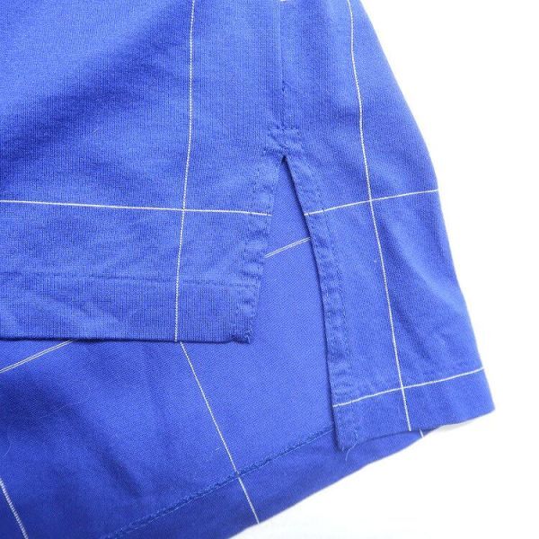 古著 ラルフローレン Polo Ralph Lauren 半袖 ポロシャツ ワンポイント ボーダー 表記：XL　gd405708n w50503