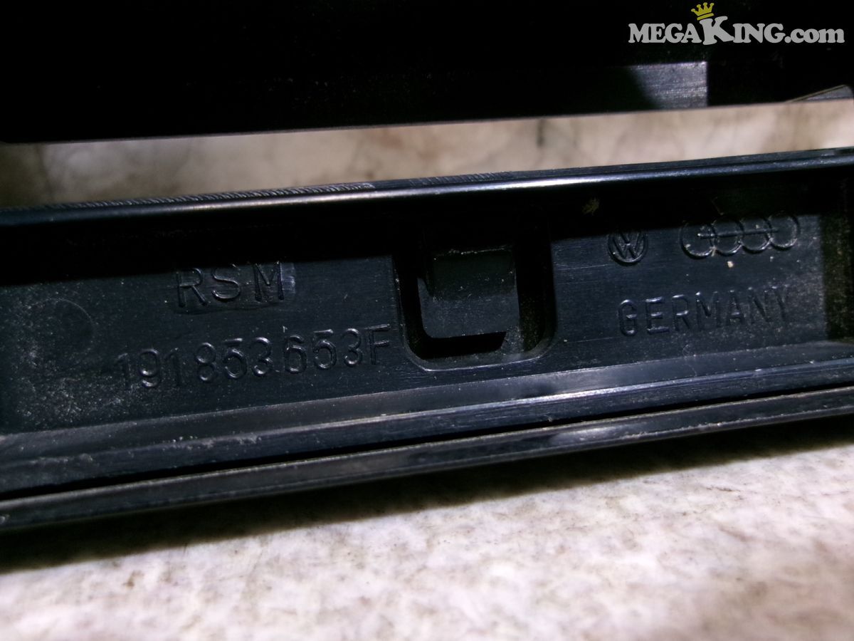 VW フォルクスワーゲン ゴルフ2 純正 ノーマル フロントグリル 4灯 HELLA フォグランプ 付 191853653F / S5-1765_画像3