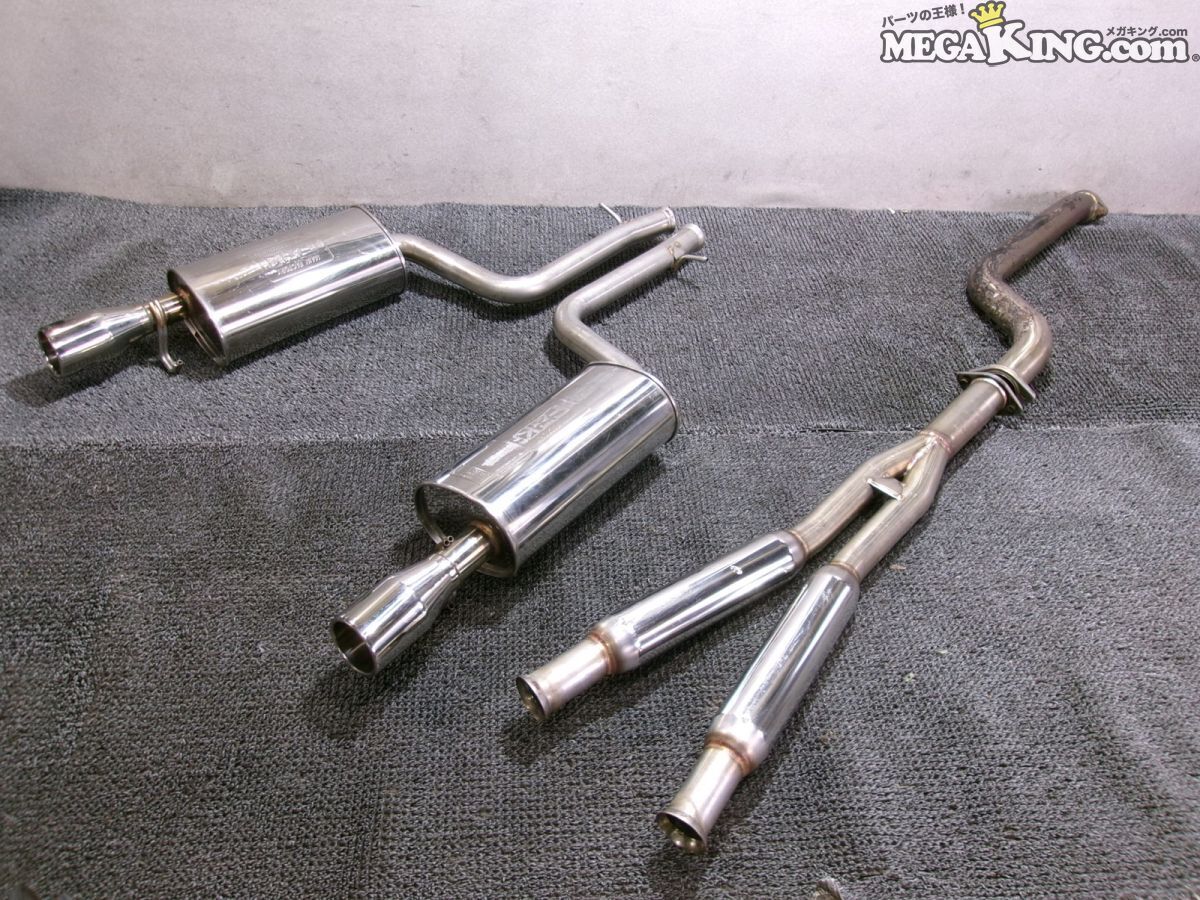 JZS161 16 アリスト ターボ用 前期 フジツボ FGK レガリスR オールステンレス マフラー 左右出し 2JZ-GTE 98-000024 / 3S6-569