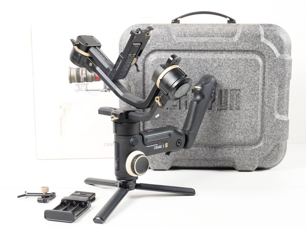 2268 ZHIYUN CR107 CRANE 3S ジンバル スタビライザー 3軸 元箱付き
