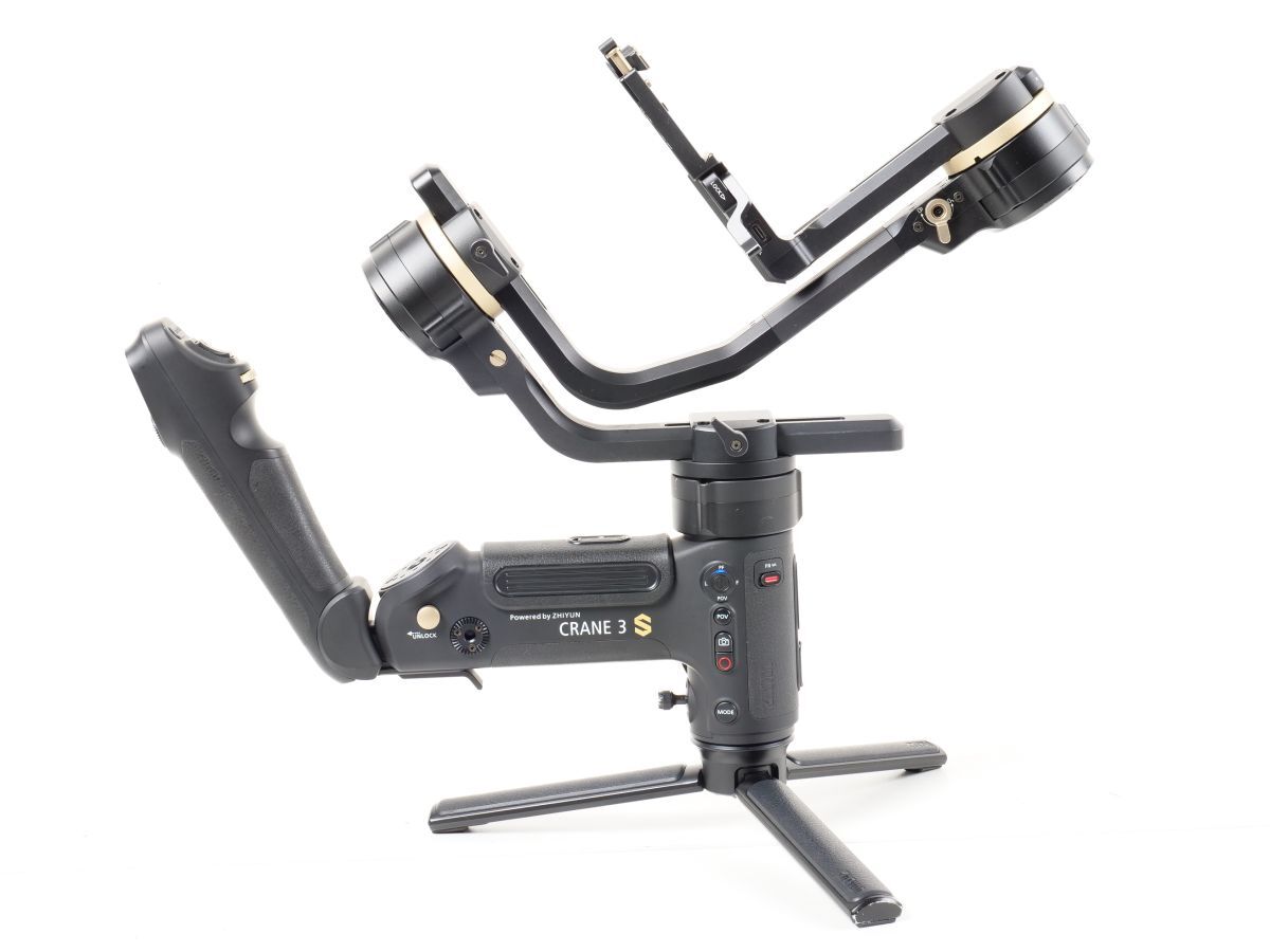 2268 ZHIYUN CR107 CRANE 3S ジンバル スタビライザー 3軸 元箱付き