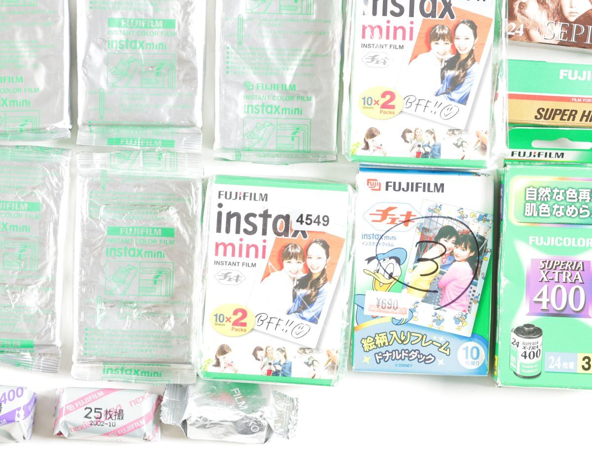 2263 FUJIFILM instaxmini 寫ルンです Konica Kodak 他 フィルム まとめ まとめて 大量セット