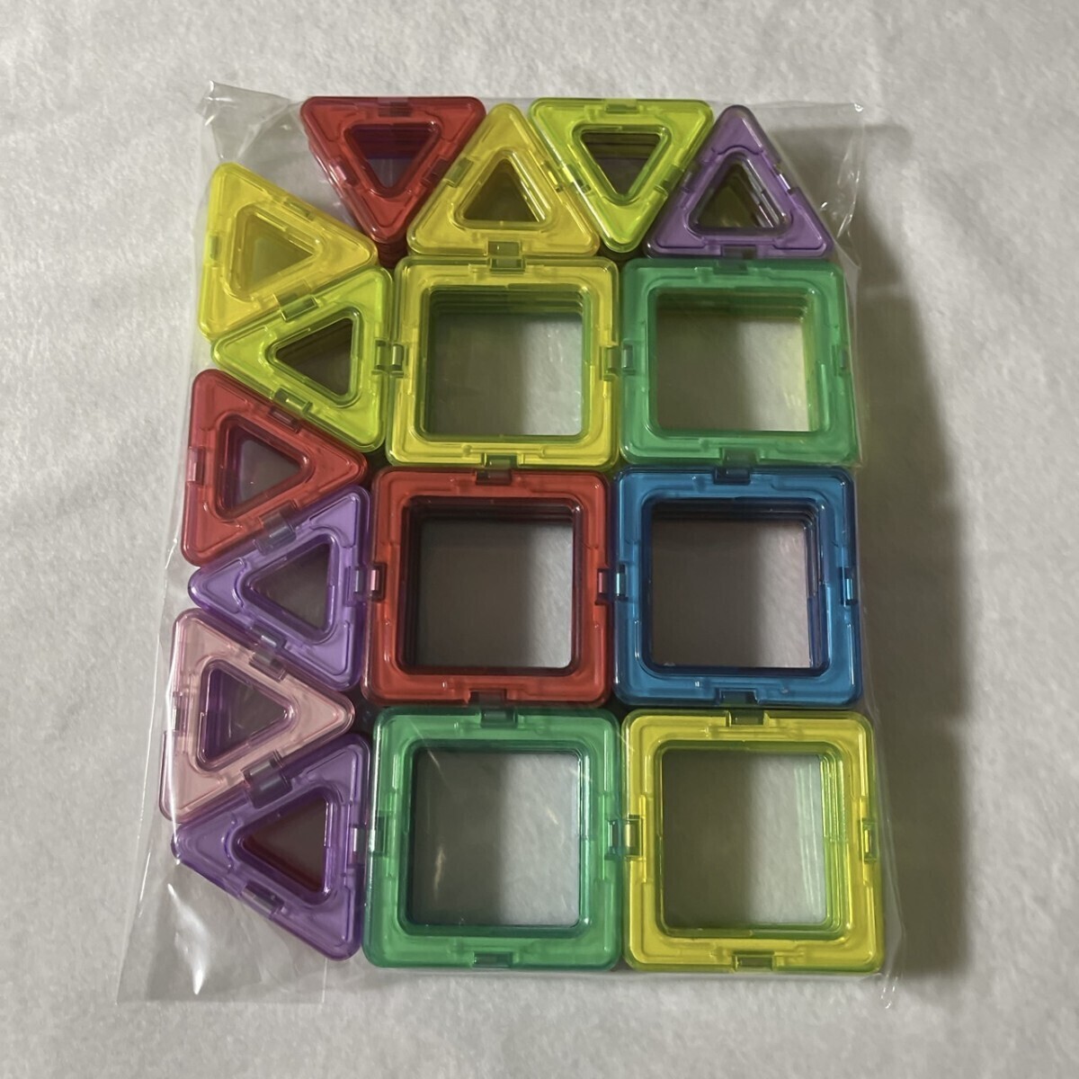 50P 磁石 大人気 中號 プレゼント 子供 カラフル 知育玩具 おもちゃ 大きめ マグネットブロック キッズ お祝い