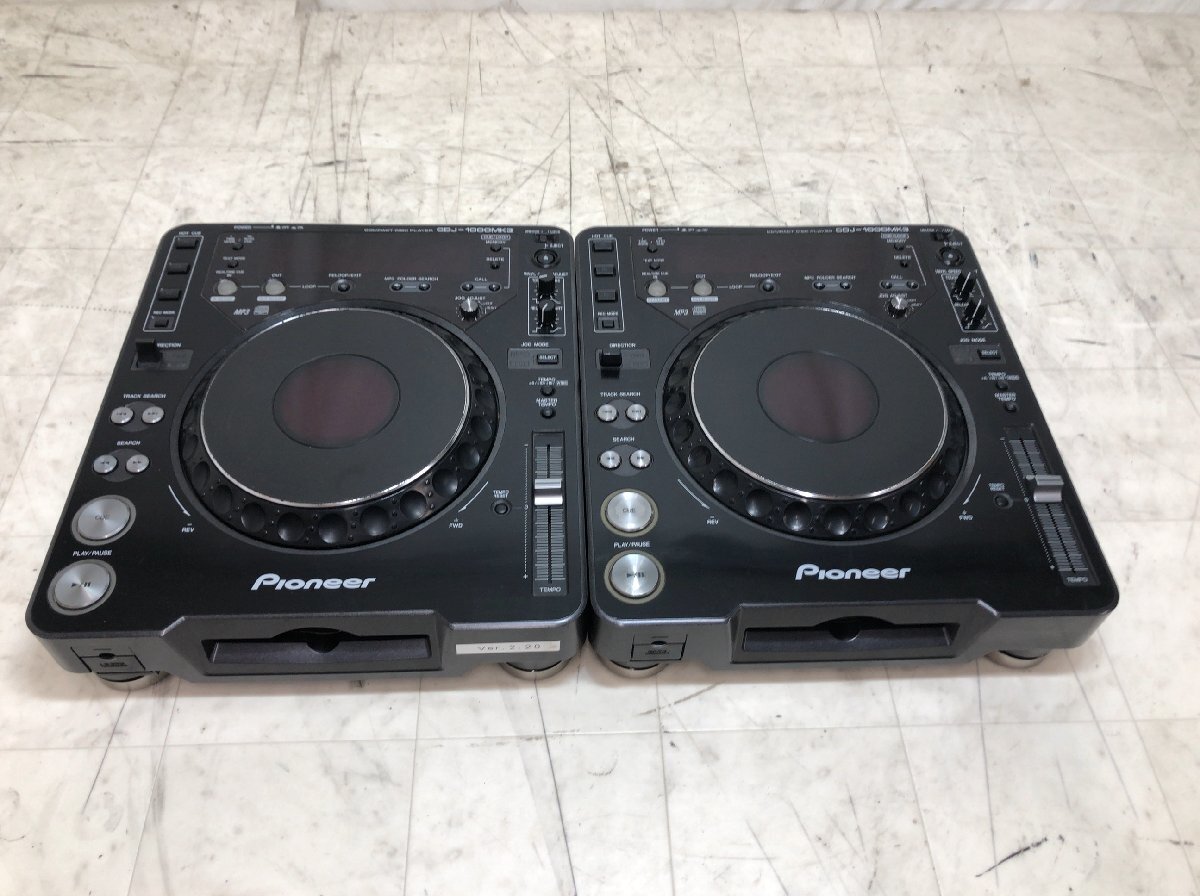 PIONEER CDJ-1000MK3 пара Pioneer *G050Y202