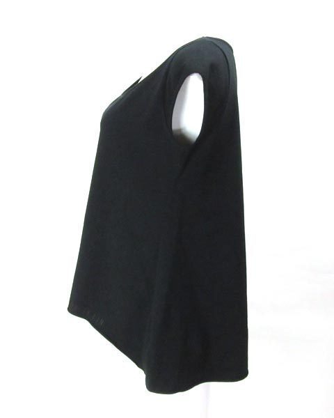  Foxey New York FOXEY чёрный трикотаж с коротким рукавом 40