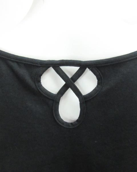  Foxey New York FOXEY чёрный трикотаж с коротким рукавом 40