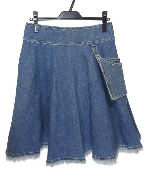 エフガール FguRL フォクシー ブルー デニム スカート S