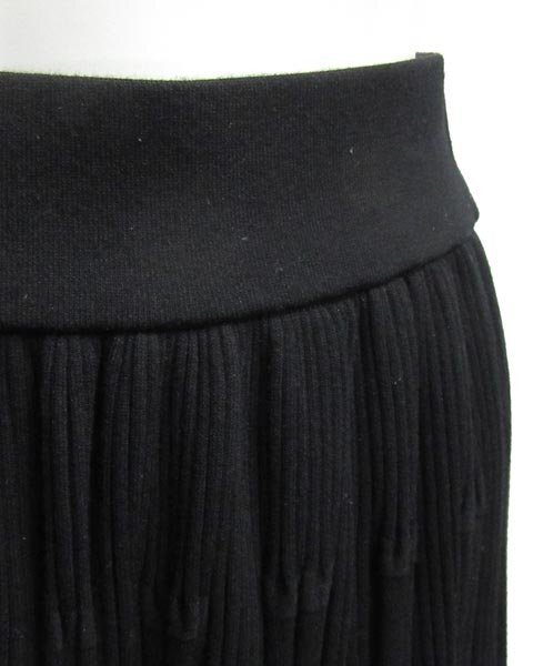 フォクシー FOXEY 黒 ニット スカート 40