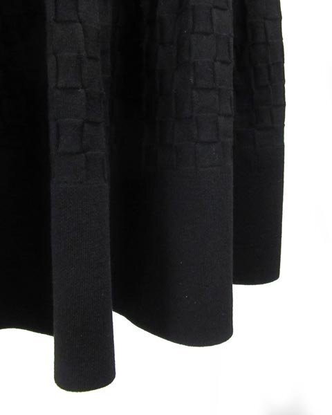 フォクシー FOXEY 黒 ニット スカート 40