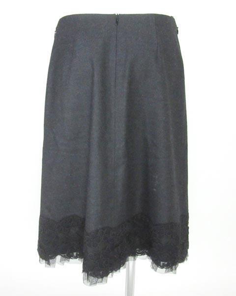 フォクシー FOXEY グレー スカート 40