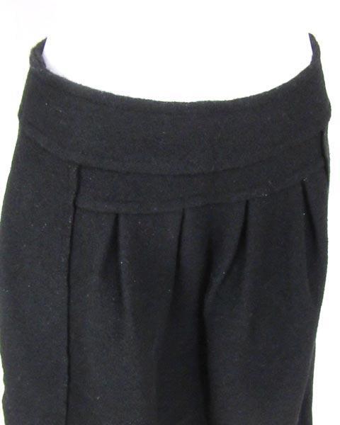 フォクシー FOXEY 黒 ウール スカート 42