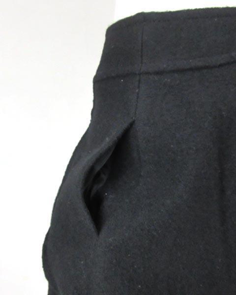 フォクシー FOXEY 黒 ウール スカート 42