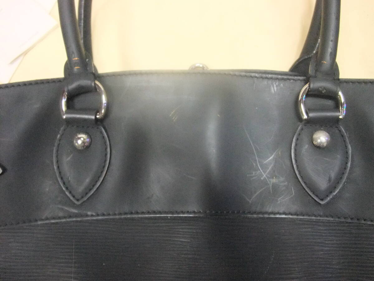 美品　ルイヴィトン LOUIS VUITTON　エピ　パッシィGM　M59252　ハンドバッグ　ノワール ブラック_画像4