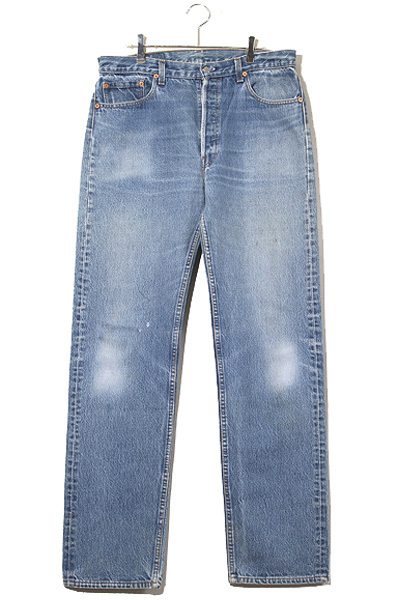 80's ヴィンテージ エルパソ工場 Levi's リーバイス 501XX ストレートフィット デニムパンツ ジーパン W36 L38 INDIGO インディゴ 1501-011