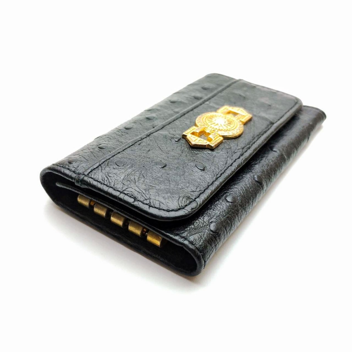 最終価格、ジャンニヴェルサーチ・イタリア製、ヘビ革、キーケース、 Gianni Versace - 【アンティーク】【GIANNI VERSACE】 レザー