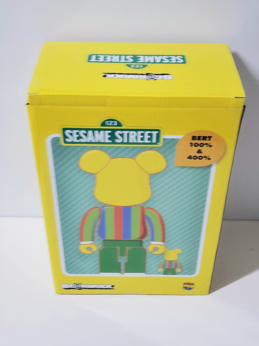 BE@RBRICK ベアブリック SESAME STREET BERT バート 100%&400% 