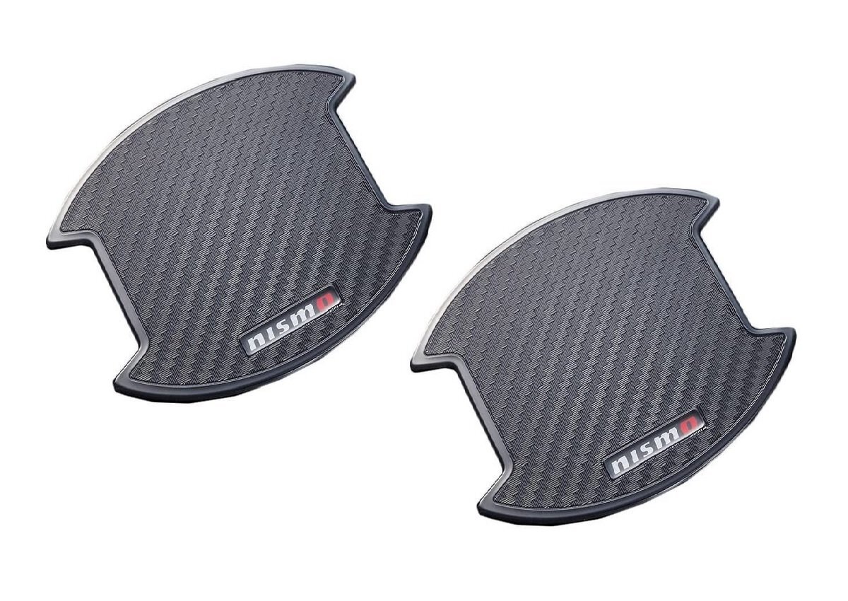 日産純正 J32 ティアナ nismo カーボン調(diào) ドアハンドルプロテクター TEANA ニスモ
