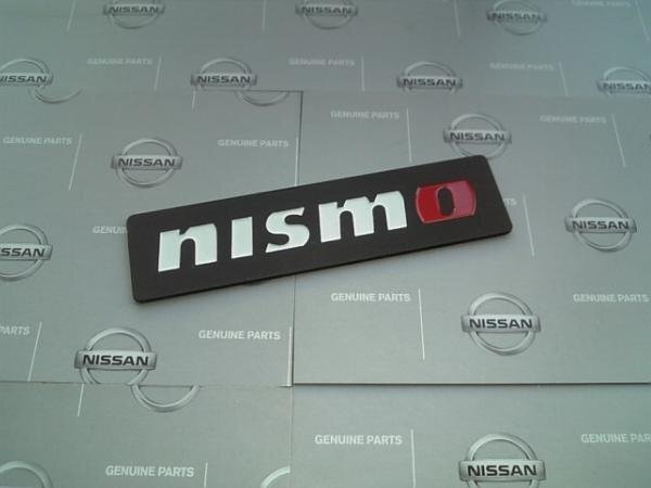 日産純正 nismo メタルエンブレム K12 マーチ MARCH AUTECH 12SR 15SR-A