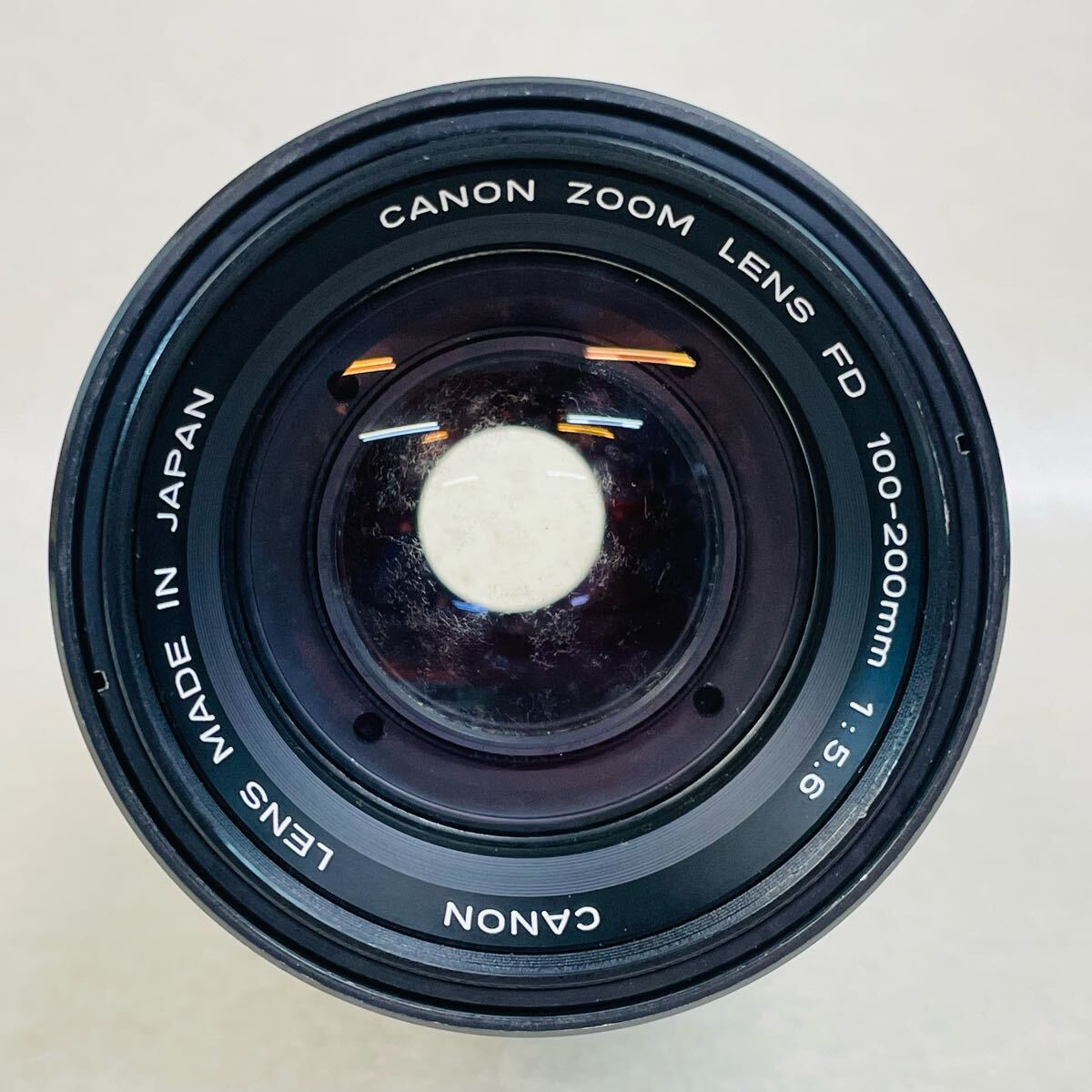 F5067/ CANON ZOOM LENS FD 100-200mm F5.6 レンズ ジャンク品