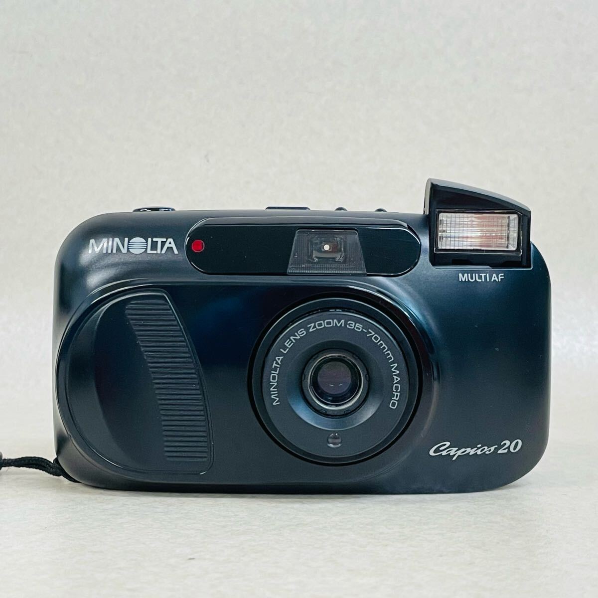 F3734/ MINOLTA Capios 20 フィルムカメラ 通電確認(rèn)済み