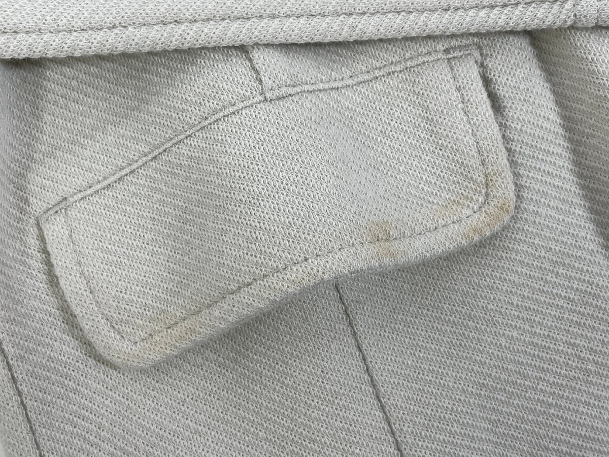 CROCODILE クロコダイル ジャケット サイズ M オフホワイト トップス ジャケット レディース ユーズド_画像5