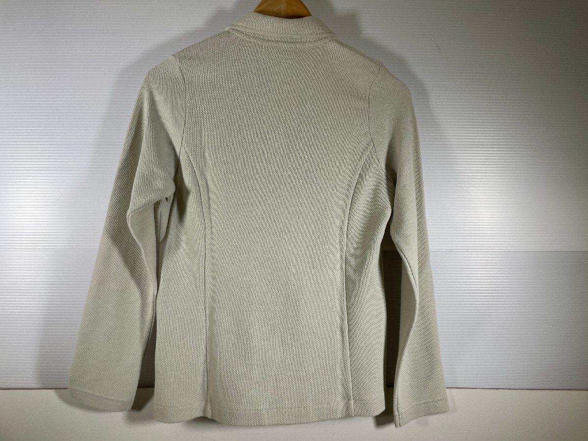 CROCODILE クロコダイル ジャケット サイズ M オフホワイト トップス ジャケット レディース ユーズド_画像2