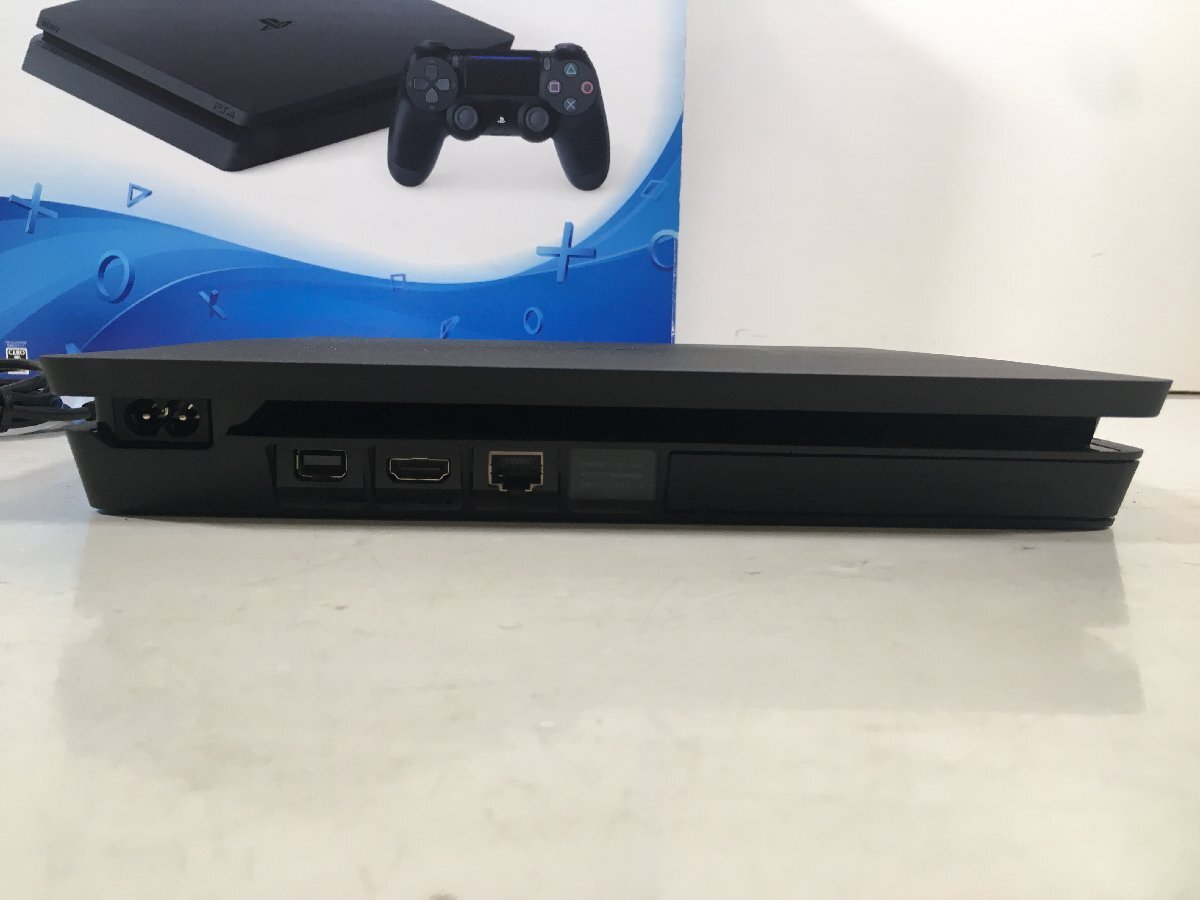 SONY Sony PS4 PlayStation 4 CUH-2000A jet * черный 500GB недостача . рабочий товар б/у 