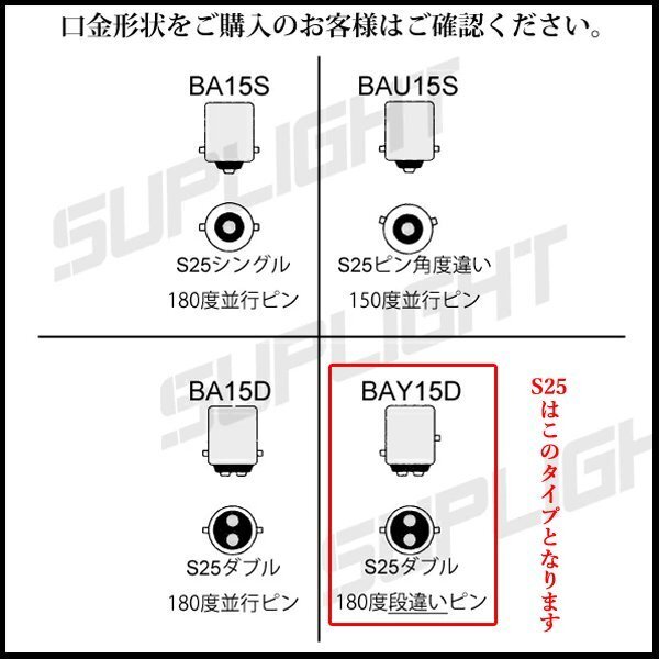 送料無料 インボイス対応 トヨタ スプリンター バン ワゴン ( EE/CE10#系 )　S25 ダブル LED S25W BAY15D LED ブレーキランプ レッド 赤