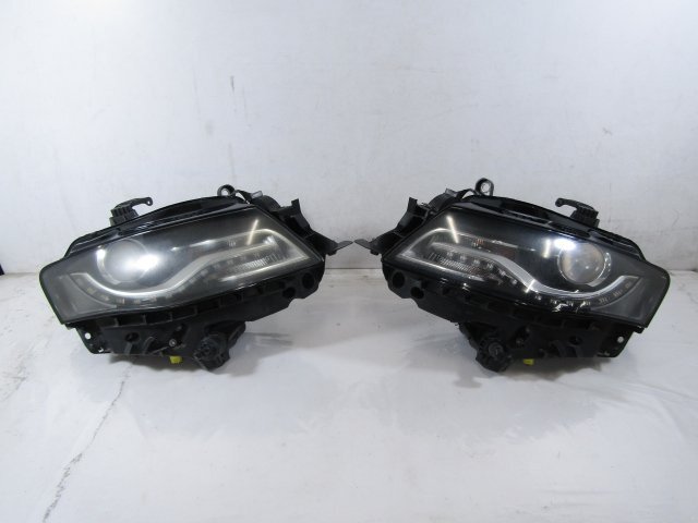 ◎【個(gè)人宅配送不可】[45D+KF8] アウディA4 ABA-8KCDH ヘッドランプ ヘッドライト 左右セット バラスト付【8K0941003D】