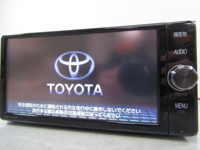 *[76E:B7] Toyota оригинальный NSZT-W66T 08605-00A50 Memory Navi Full seg DVD CD Bluetooth карта данные 2017 год * рабочее состояние подтверждено 