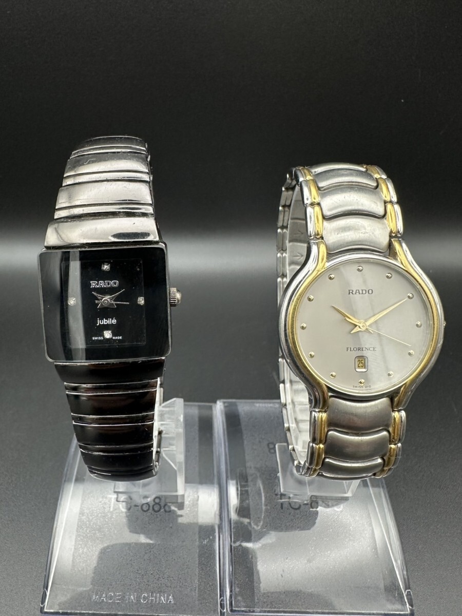 RADO Rado JUBILEjubi Lee FLORENCEf Lawrence 129.3644.4 черный циферблат белый циферблат Gold цвет текущее состояние товар 