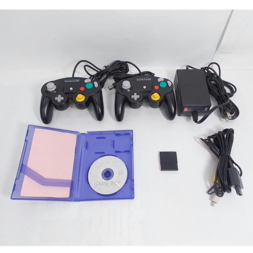 1 иен [ Junk ]Nintendo nintendo / Nintendo Game Cube черный Game Boy плеер приложен /42