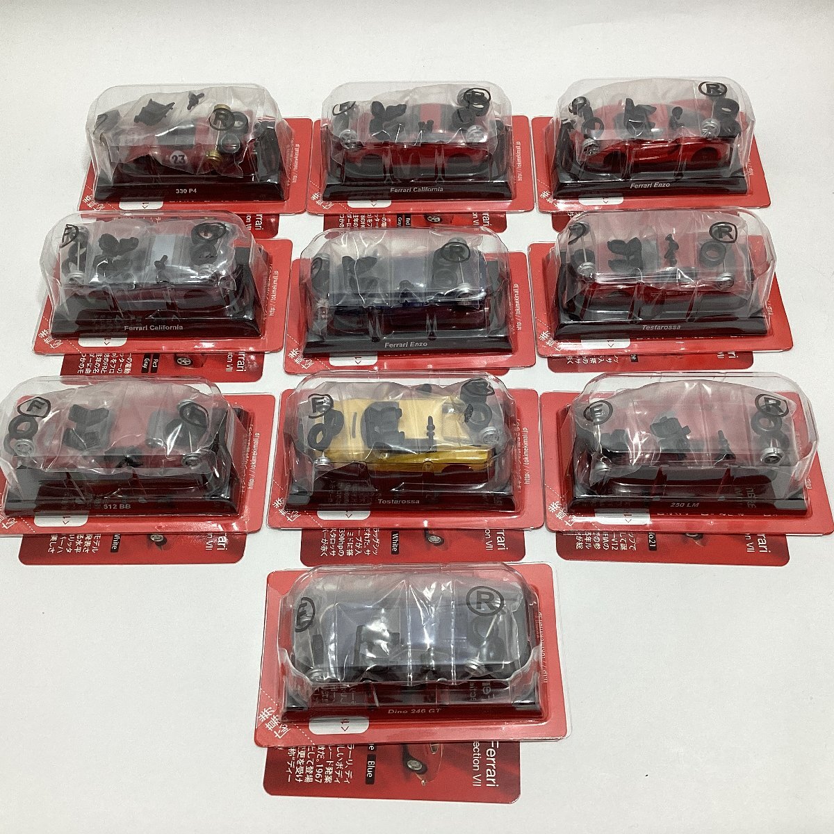 京商 1/64 フェラーリ ミニカーコレクションⅦ フェラーリver.7