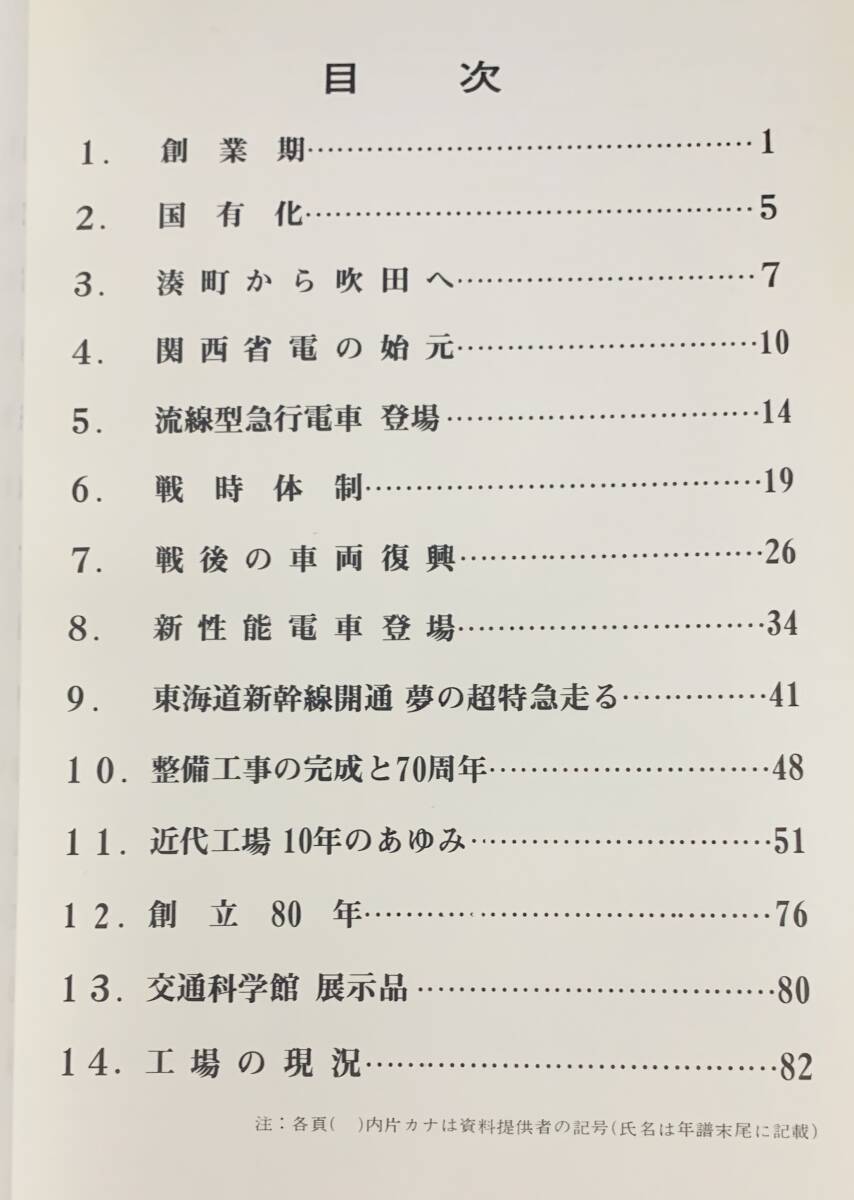 # фотография . смотреть 80 год : завод ..80 год память Япония страна иметь железная дорога Osaka железная дорога управление отдел дуть рисовое поле завод * машина завод машина основа земля National Railways битва час body система Shinkansen открытие 