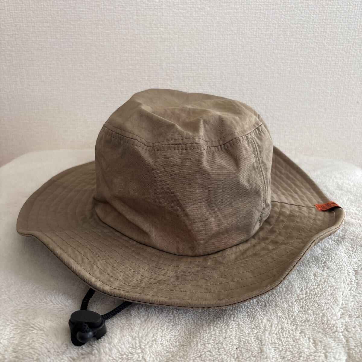 KRIFF MAYER クリフメイヤー ハット 帽子 ブラウン 顎紐 調整 メッシュ ユニセックス THR-524_画像2