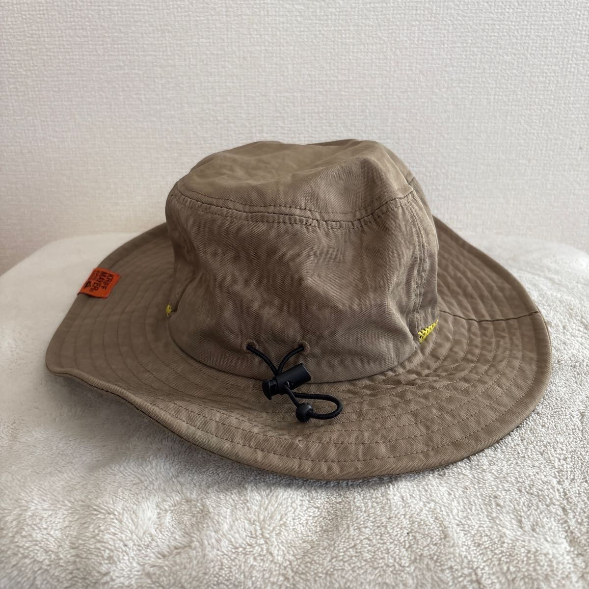 KRIFF MAYER クリフメイヤー ハット 帽子 ブラウン 顎紐 調整 メッシュ ユニセックス THR-524_画像4